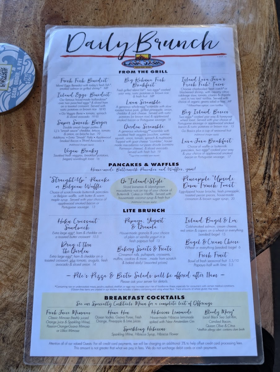 Lava Lava Beach Club Menu - Image 6